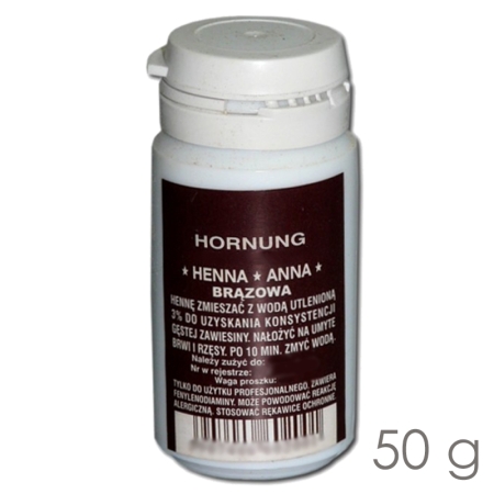 Henna w proszku brązowa 50g